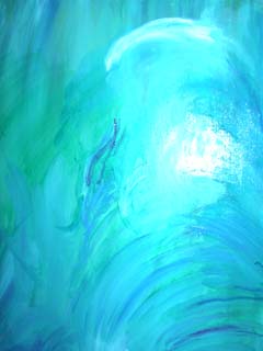 This started out as a landscape of a church, but I couldn't get enough life into it, so I scraped it
