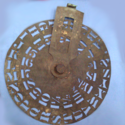 Brass Painter's Stencil'